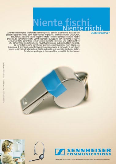 Exhibo presenta le nuove cuffie Sennheiser, basate sul sistema ActiveGard: niente fischi, niente rischi!