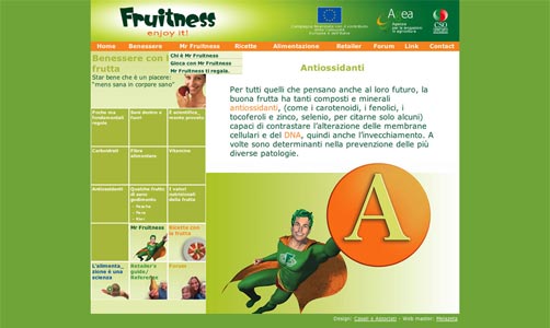 Vola sul web il supereroe Mr Fruitness.