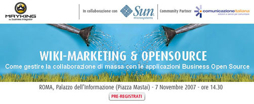 Wiki-Marketing & OpenSource.