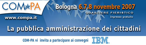 Compa vi invita a partecipare ai convegni IBM.